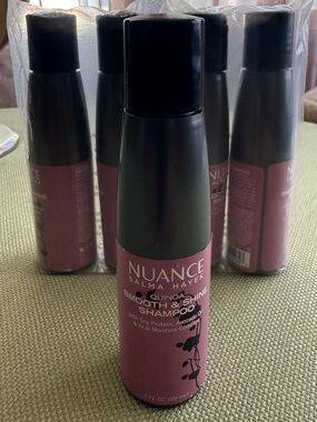 🌞 4/$20 Nuance by Salma Hayek Quinoa Smooth & Shine Shampoo 4-Pack, 2 oz ea.